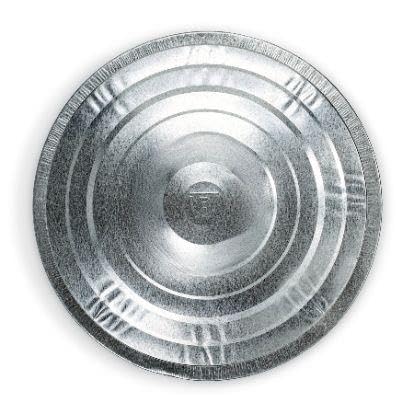 31-Gallon Galvanized Steel Trash Can with Lid D248548