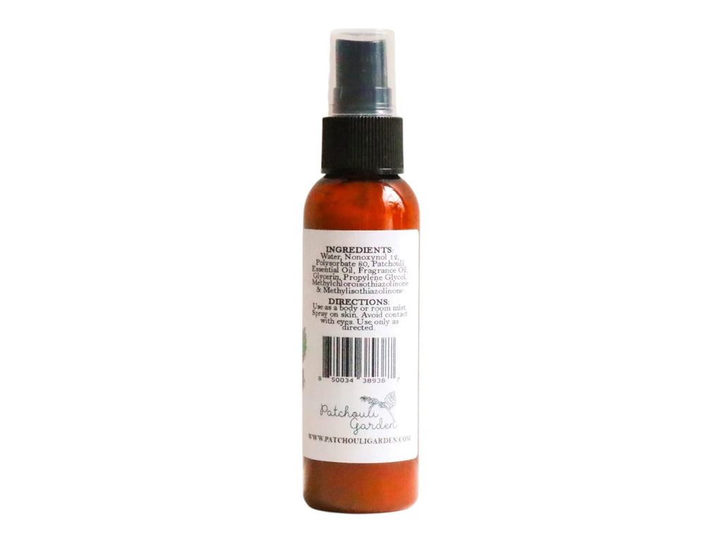 Patchouli Perfume Body Spray 2 Ounces Z491