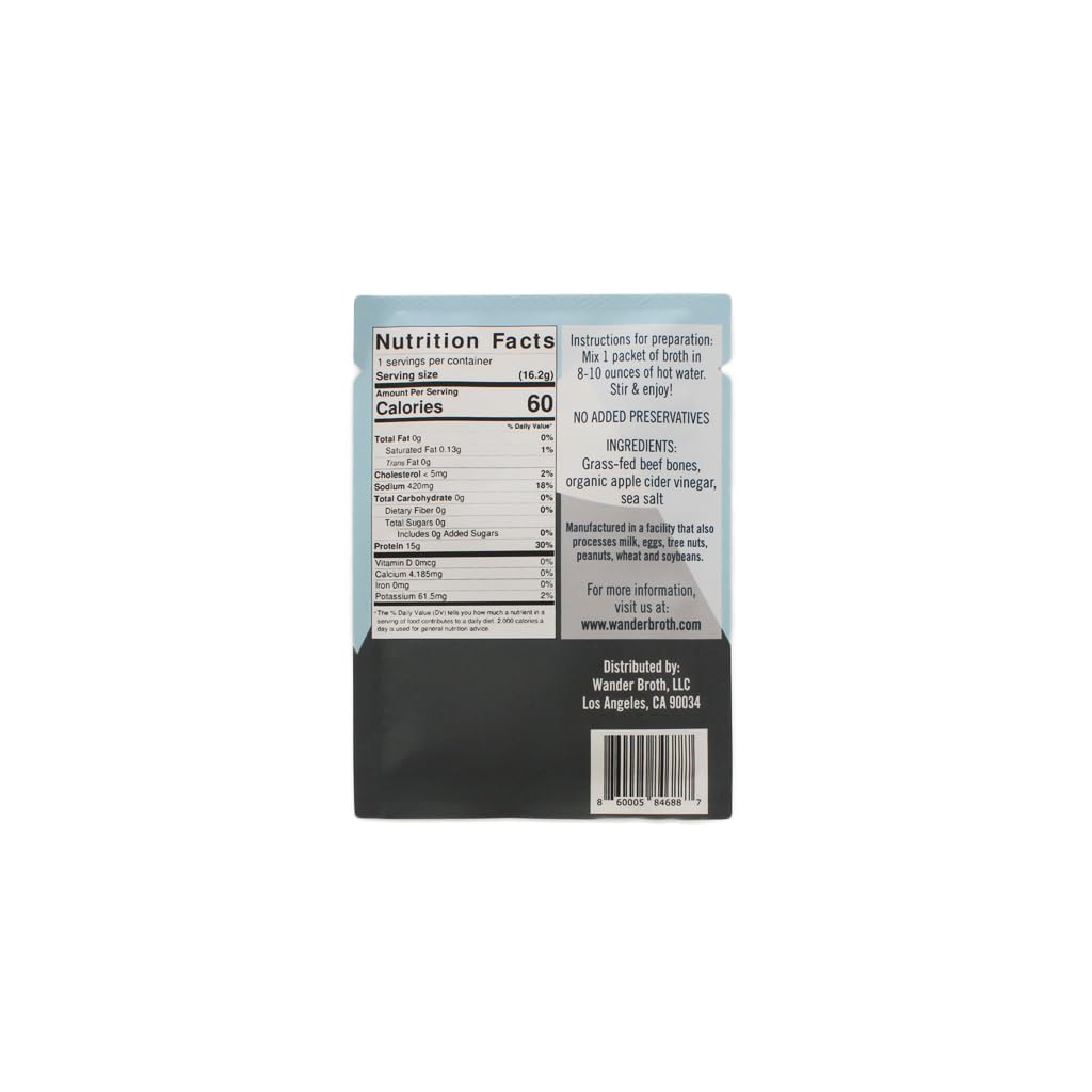 Freeze-Dried Grass-Fed Beef Bone Broth 10 Pack E6694