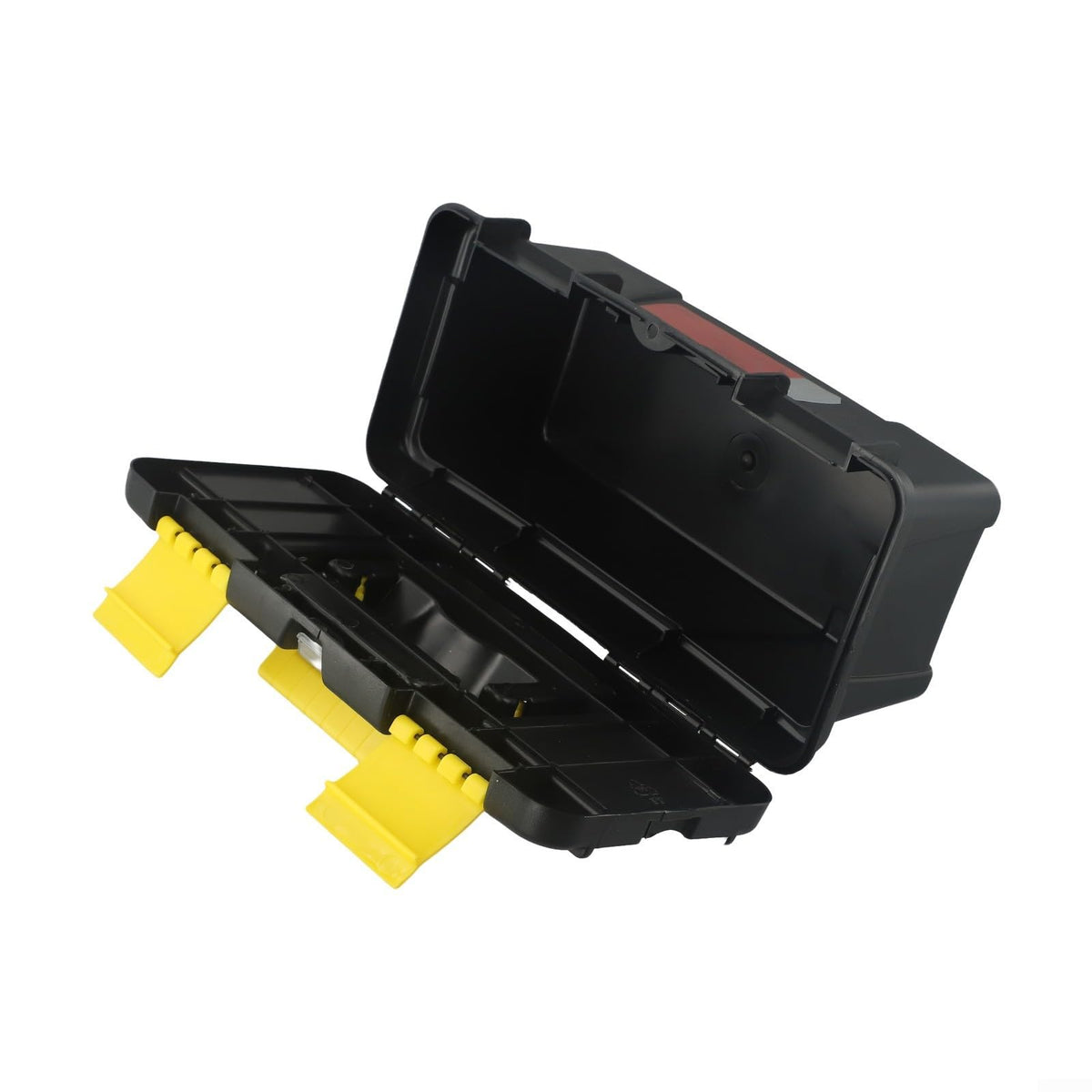 10-Inch Plastic Tool Box with Reinforced Handle and Secure Latches S405