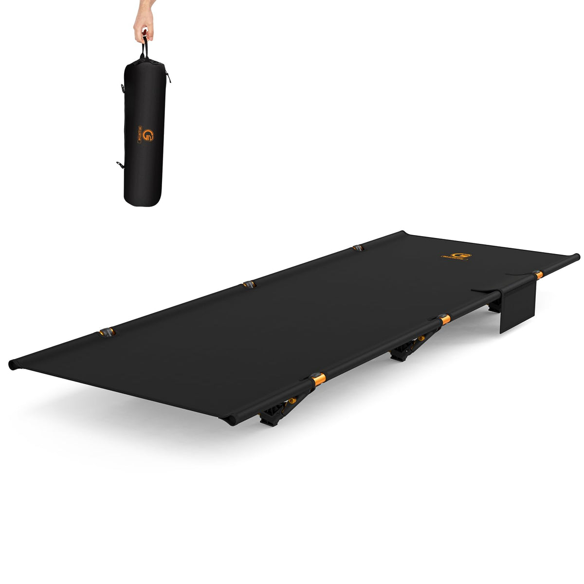 Foldable Camping Cot with Storage Bag E65504