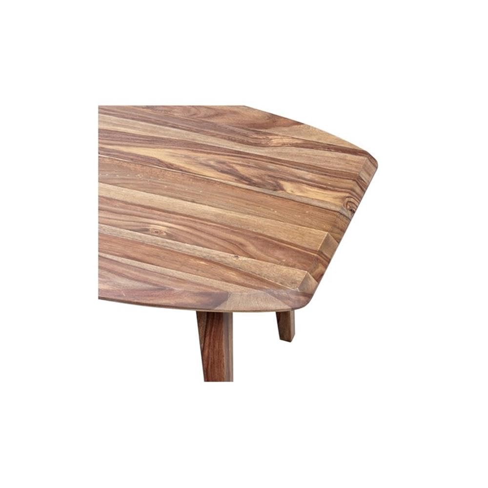 Solid Sheesham Wood Coffee Table Y6737