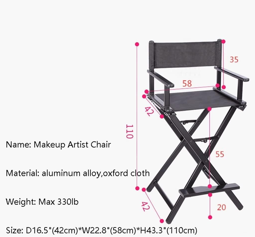 Folding Director's Chair Lightweight Aluminum C57607