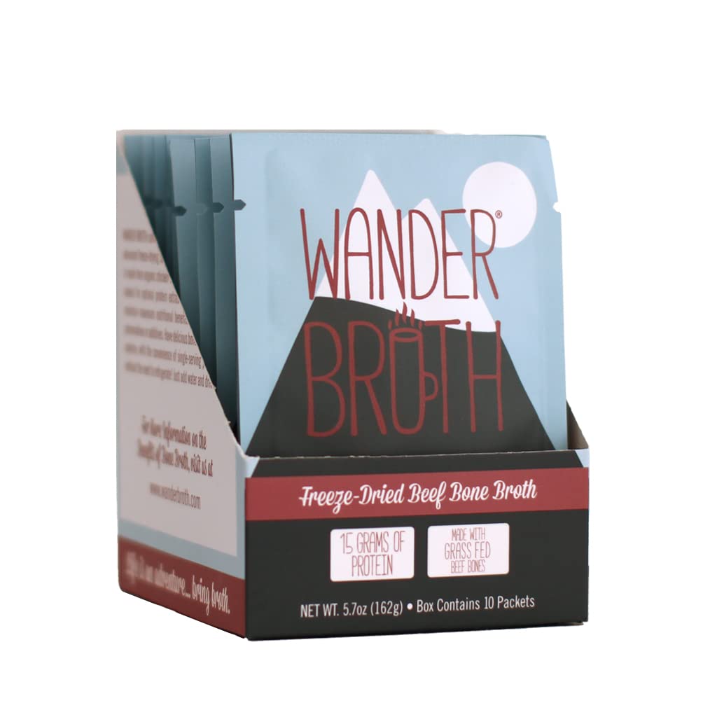 Freeze-Dried Grass-Fed Beef Bone Broth 10 Pack E6694