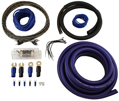 0 Gauge Amp Kit 3000 Watt Amplifier Wiring Kit F621152