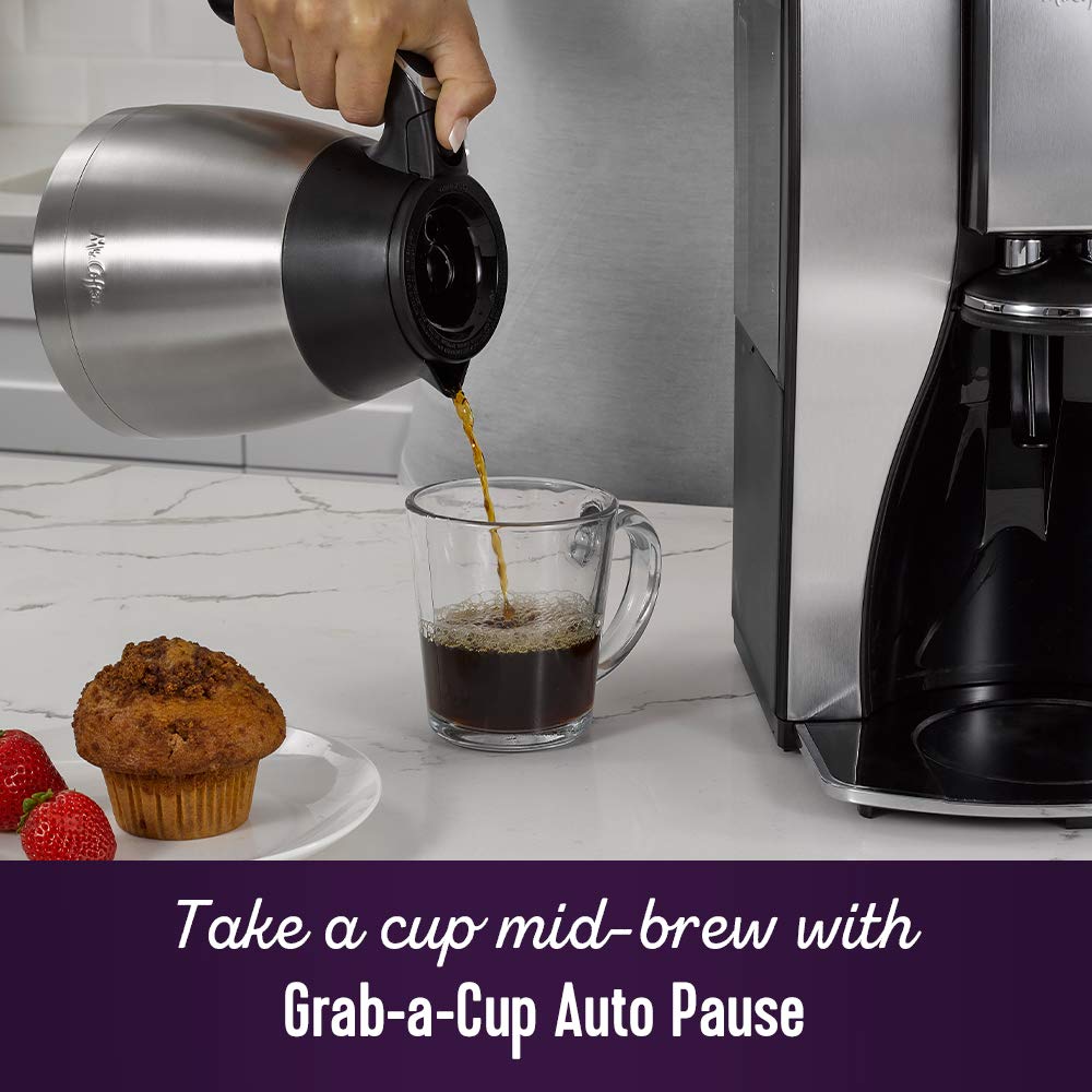 10-Cup Programmable Coffee Maker with Thermal Carafe Z777