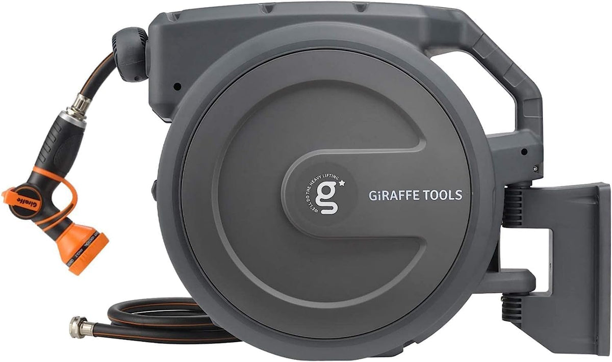 1/2" 100FT Retractable Garden Hose Reel W117188