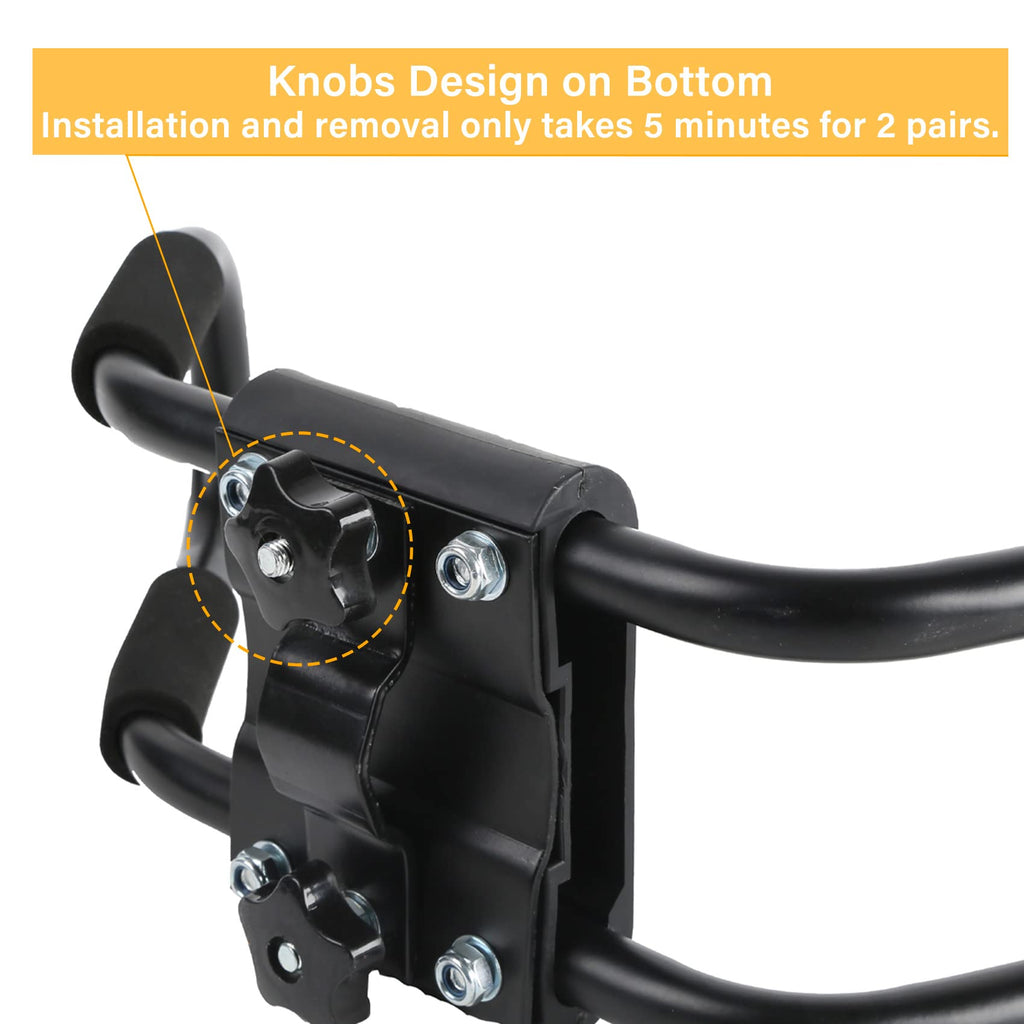 2 Pairs J-Bar Kayak Roof Rack Set of 4 B339885