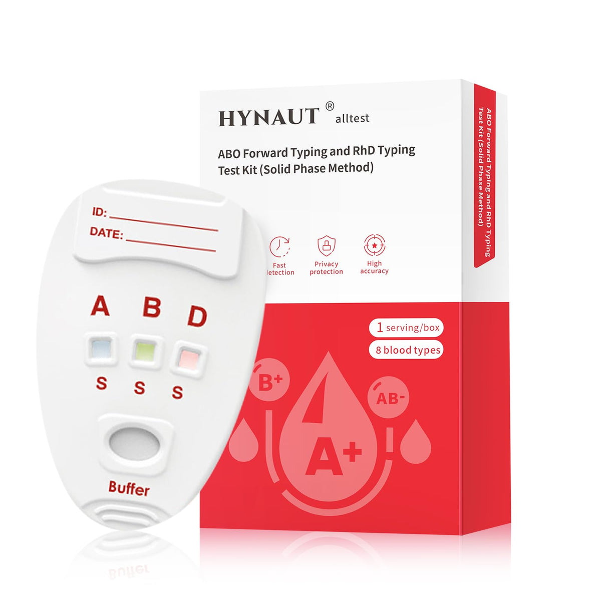 Blood Group Testing Kit Complete Set Q36880