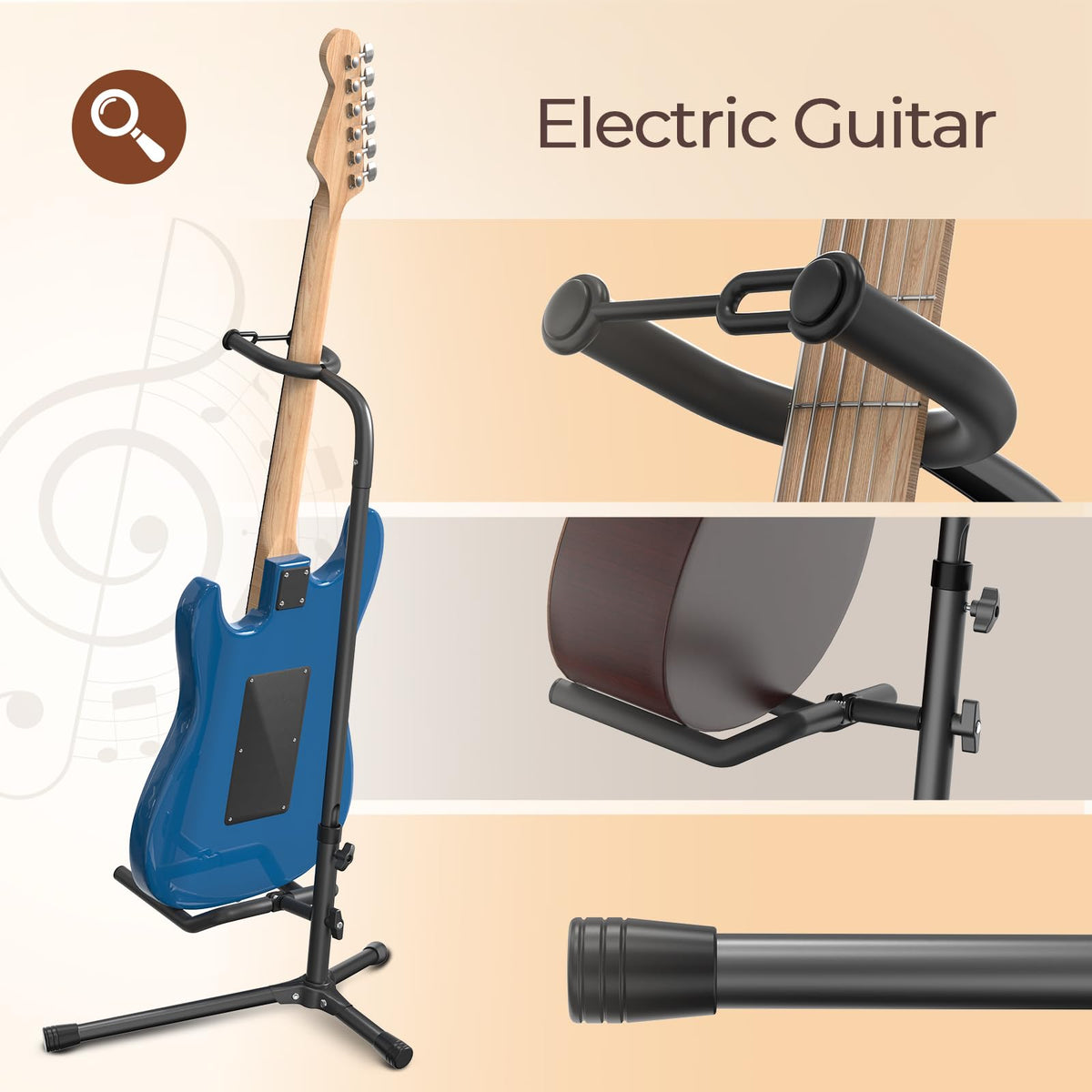 Adjustable Folding Guitar Stand T234096