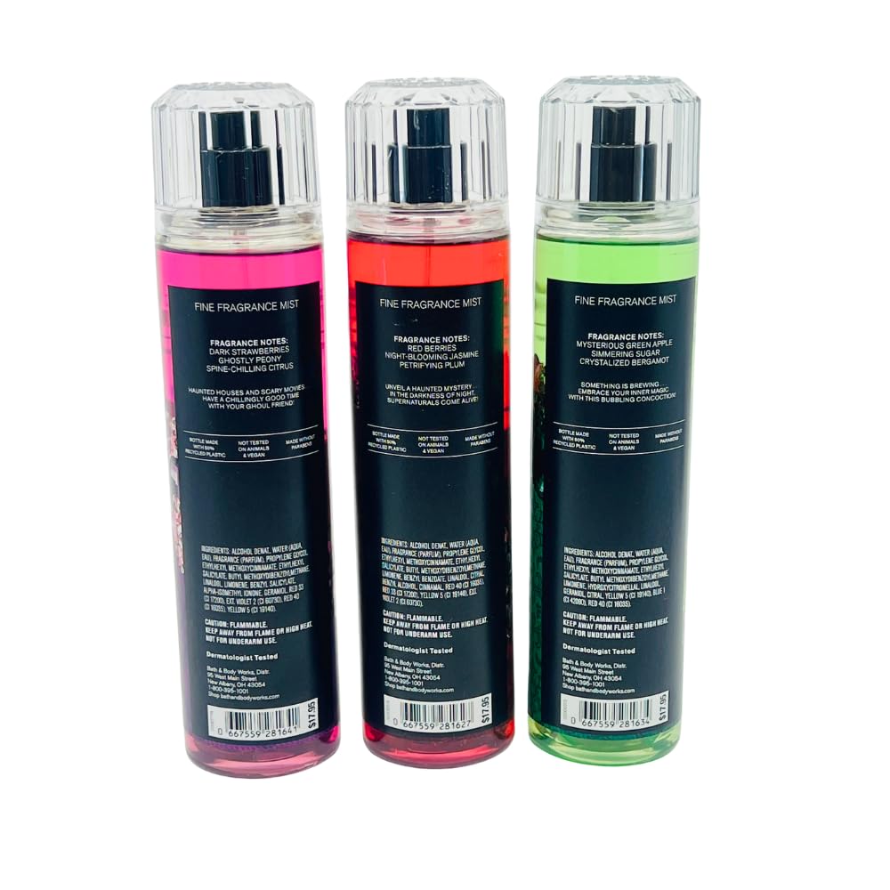Fine Fragrance Mist 3-piece Halloween Collection C7889