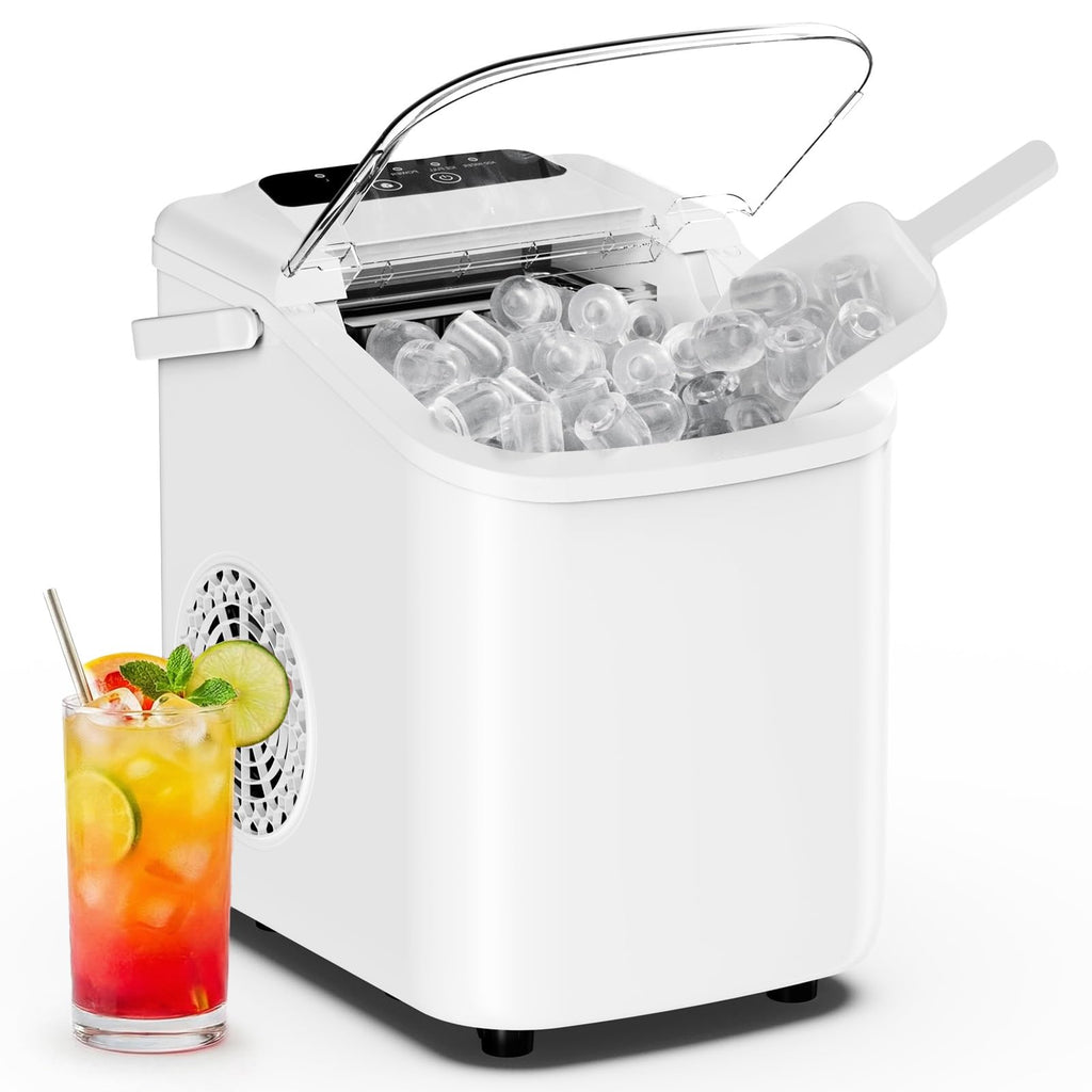 Countertop Ice Maker with Portable Handle T931328