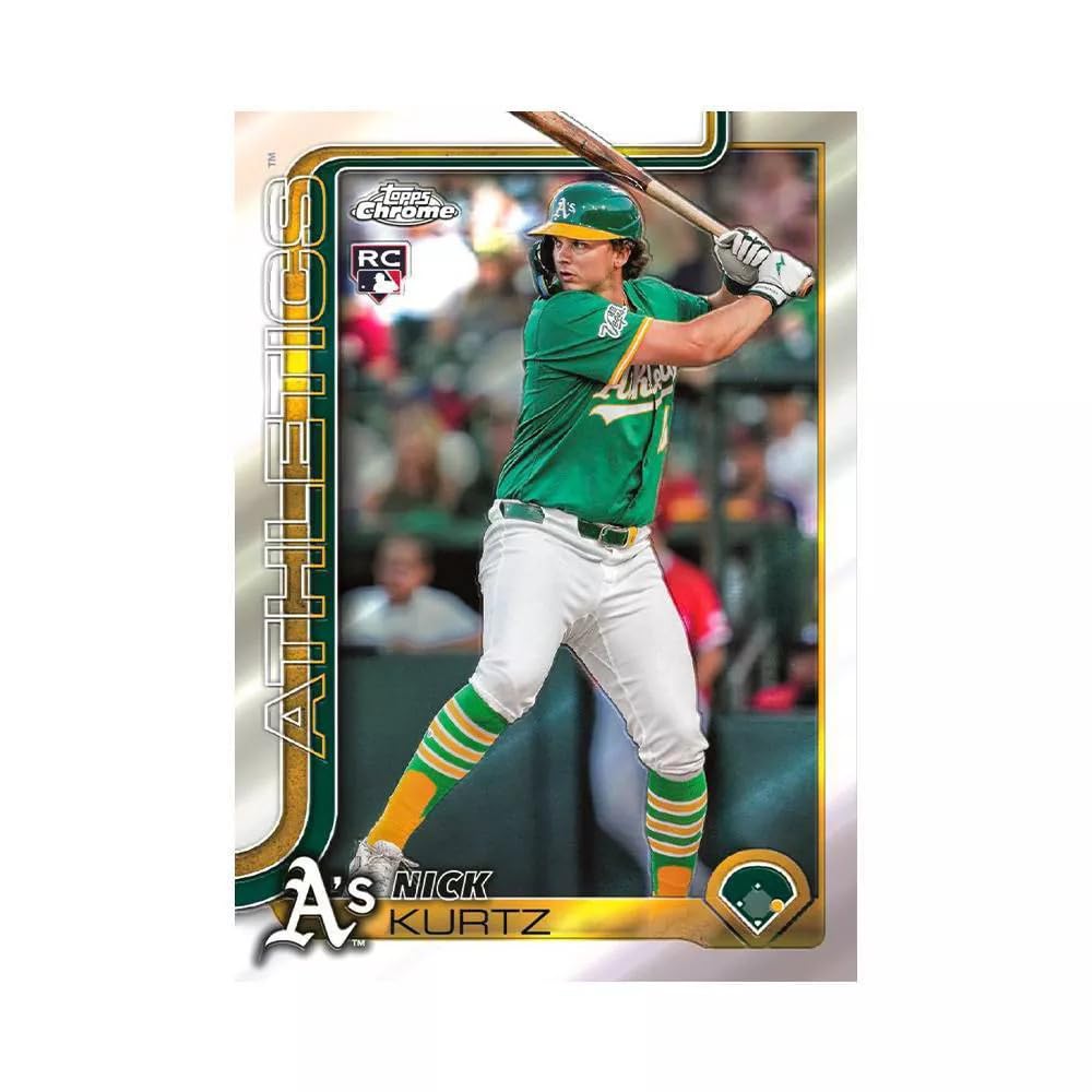 2025 MLB Chrome Baseball Trading Card Mega Box H754790