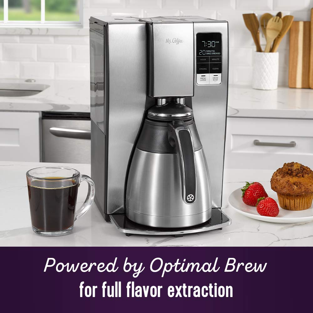 10-Cup Programmable Coffee Maker with Thermal Carafe Z777