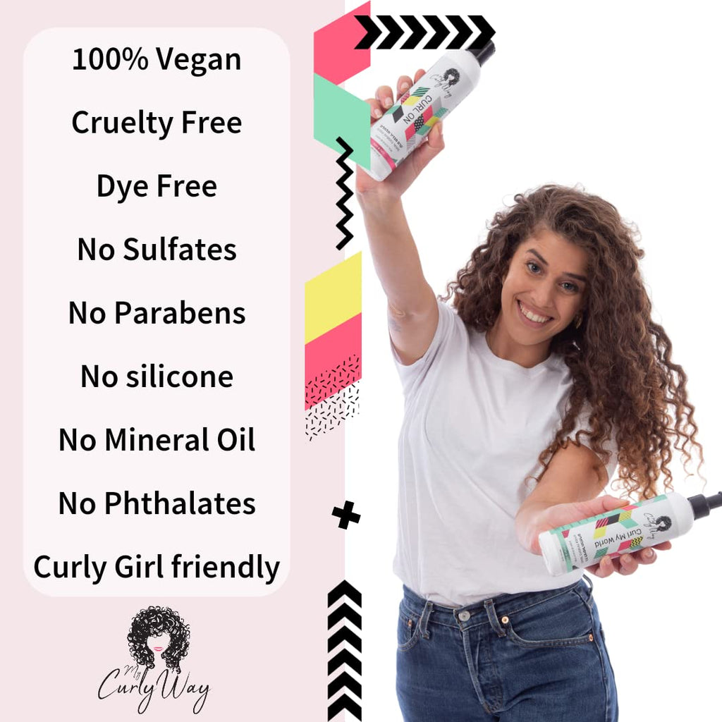 10 Oz Vegan Leave In Conditioner for Curly Hair A955310