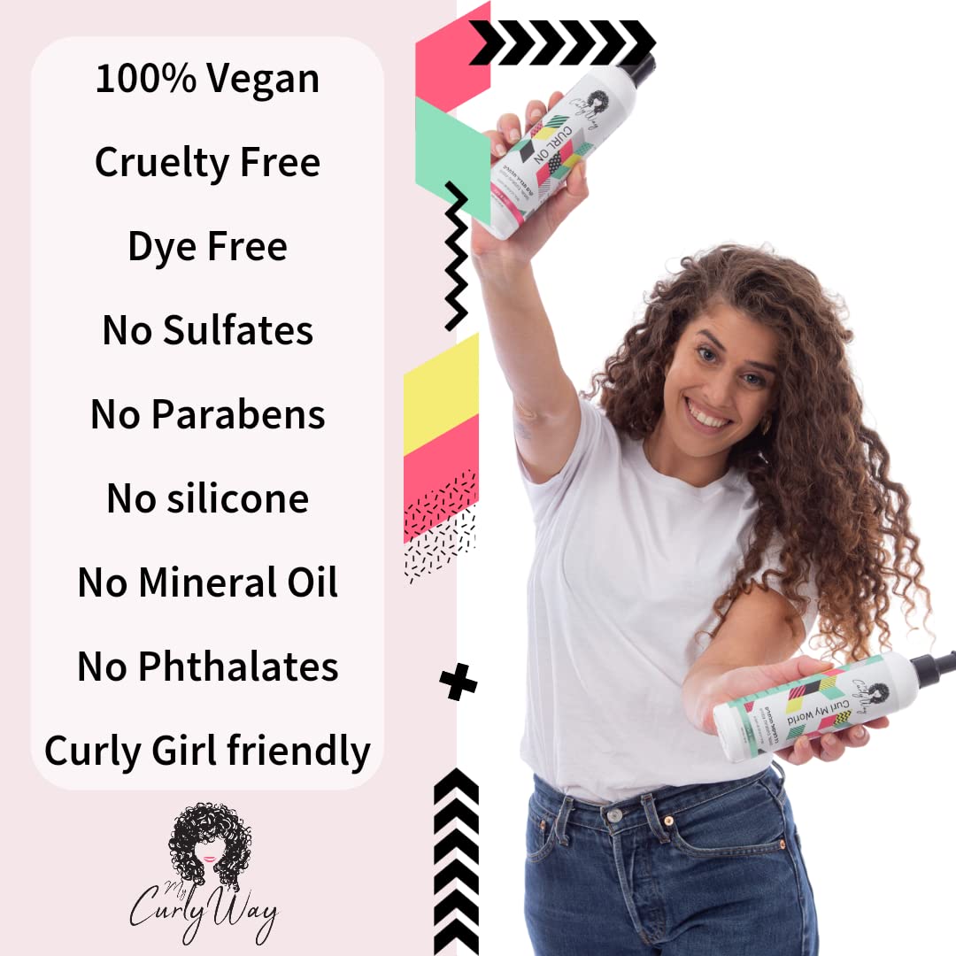 10 Oz Vegan Leave In Conditioner for Curly Hair A955310