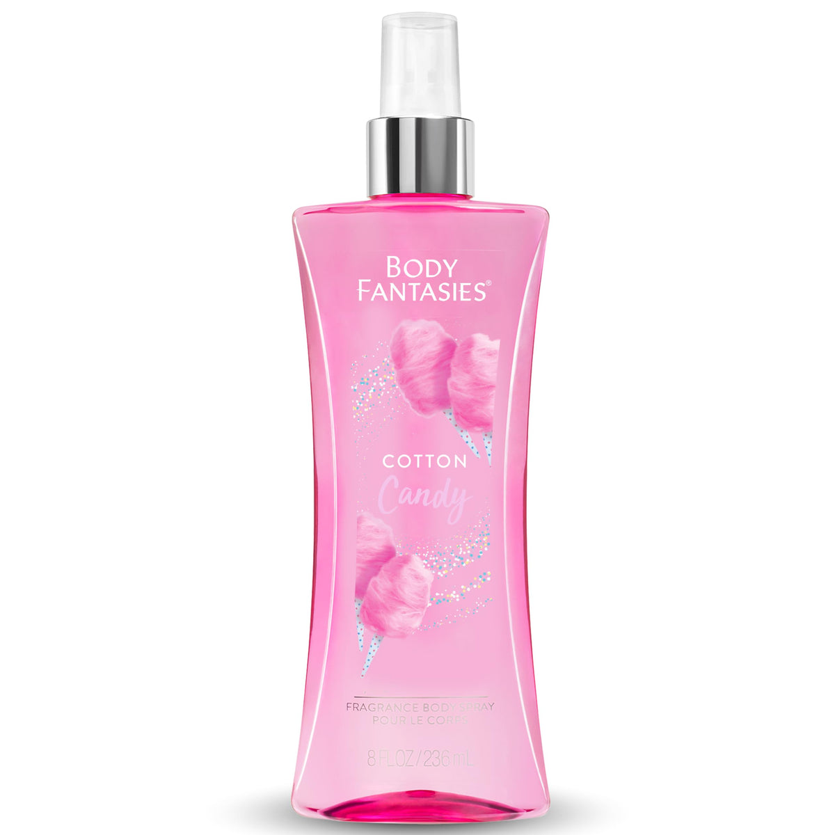 Cotton Candy Pink Vanilla Body Spray 8 Fluid Ounce 2-Pack G530