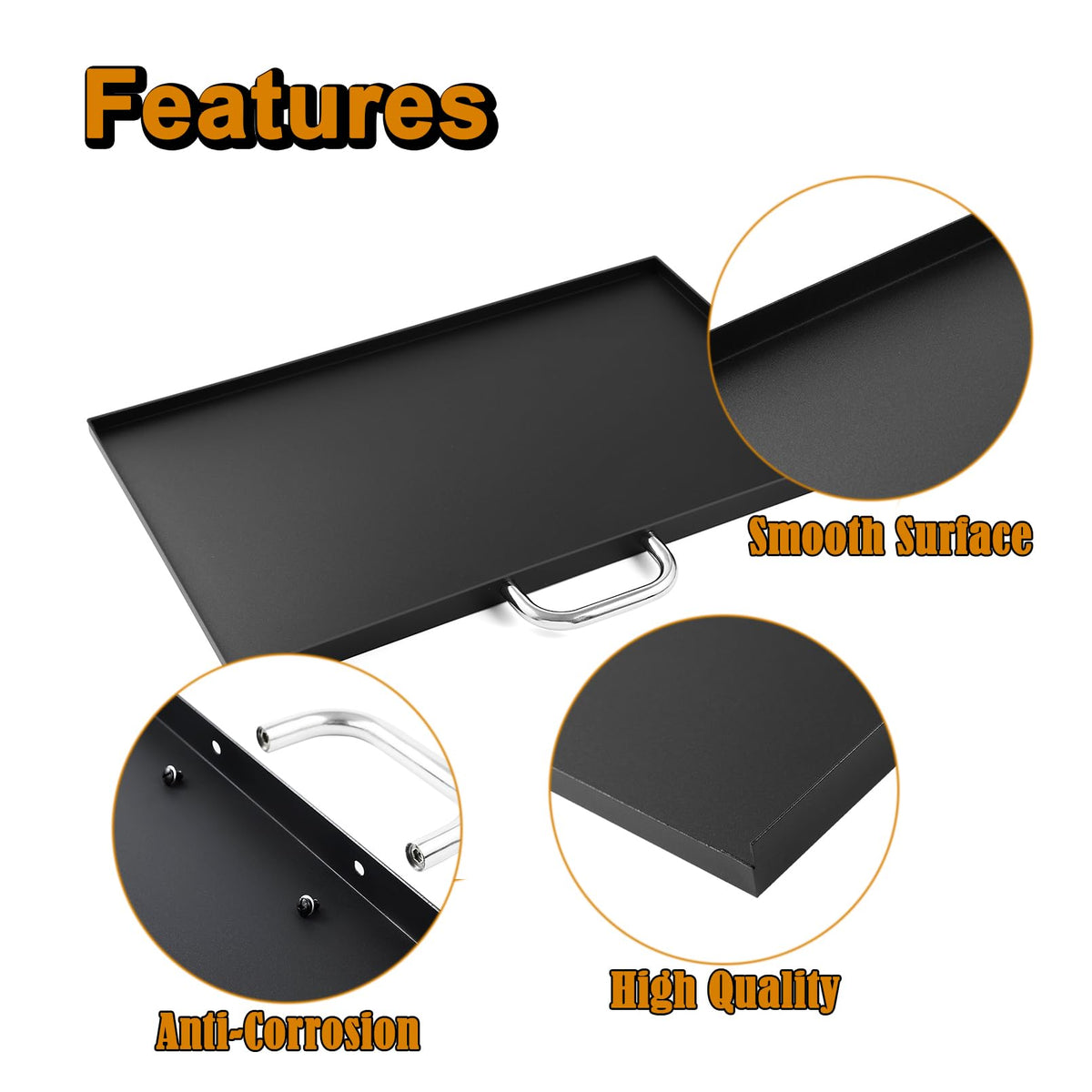 Ash Pan Grill Replacement Parts Charcoal Tray Gas Grill Ash Tray Accessories W714467