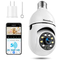 Light Bulb Security Camera 2K 3MP WiFi 360° Color Night Vision Two-Way Talk G770
