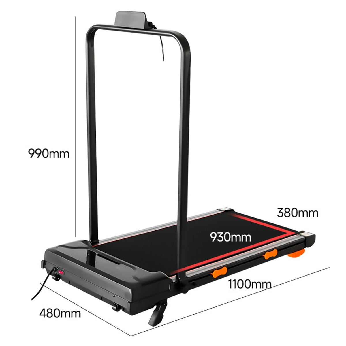 3-in-1 Under Desk Treadmill with Incline R195750