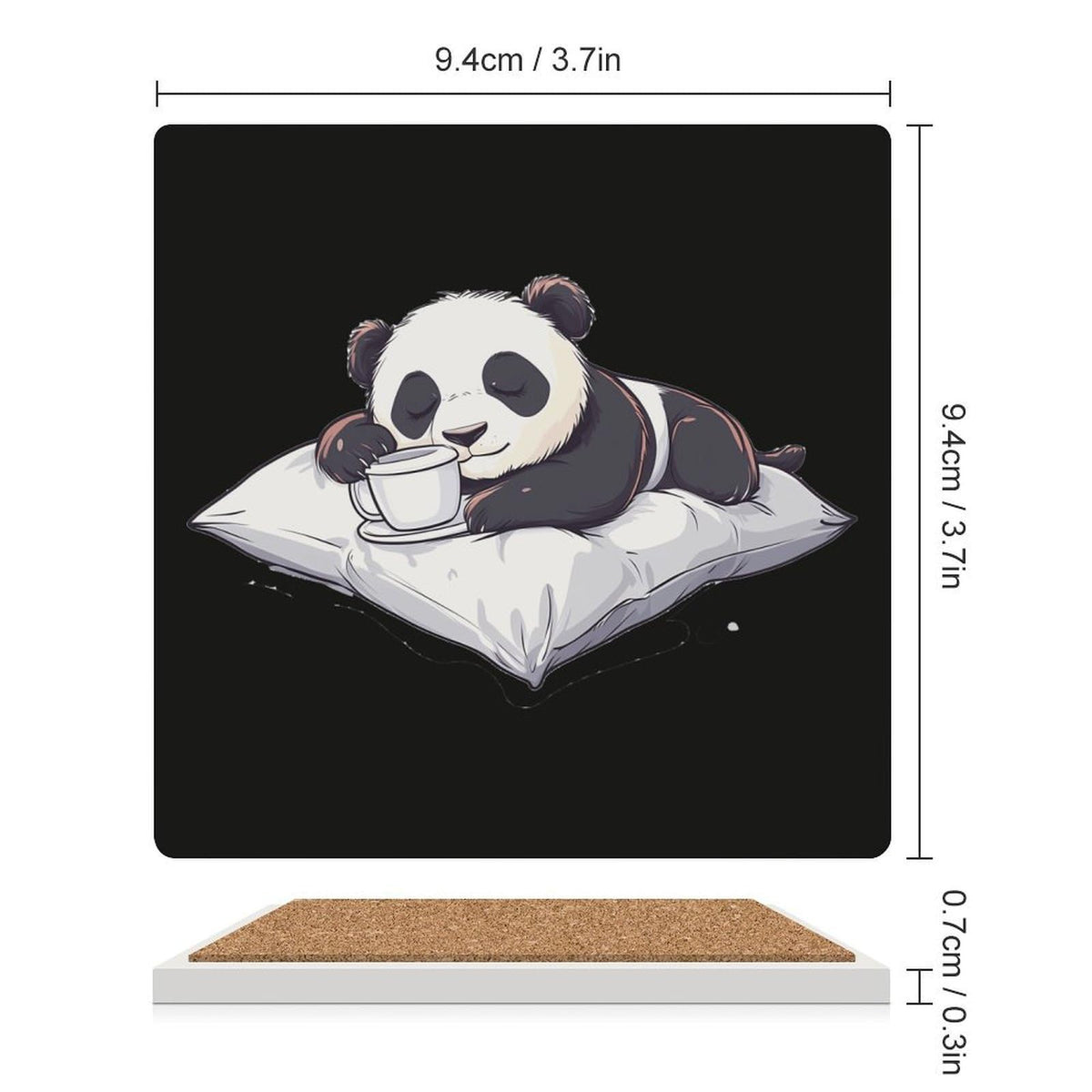 Ceramic Coasters Set U7024