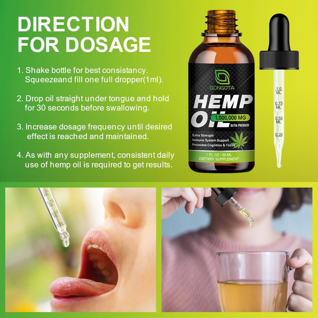 Organic Hemp Oil Extract L643
