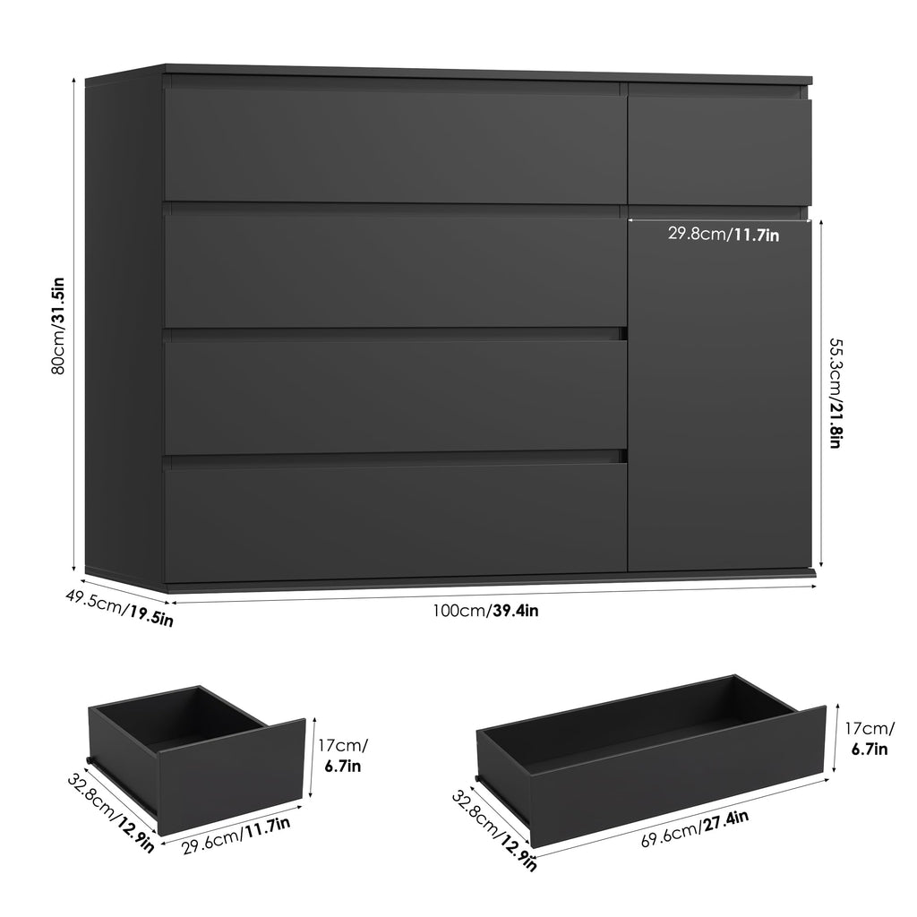 Black Dresser E4712