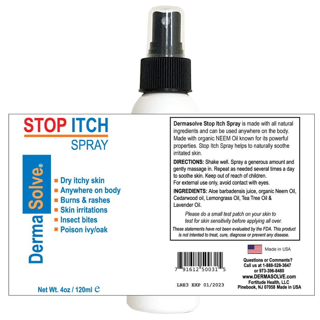 Organic Neem Oil Itch Relief Spray X2236