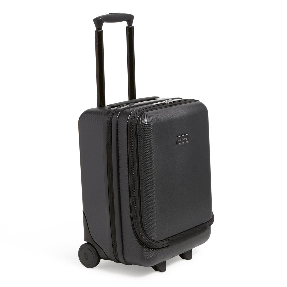 Black Hardside Underseat Rolling Suitcase M2271