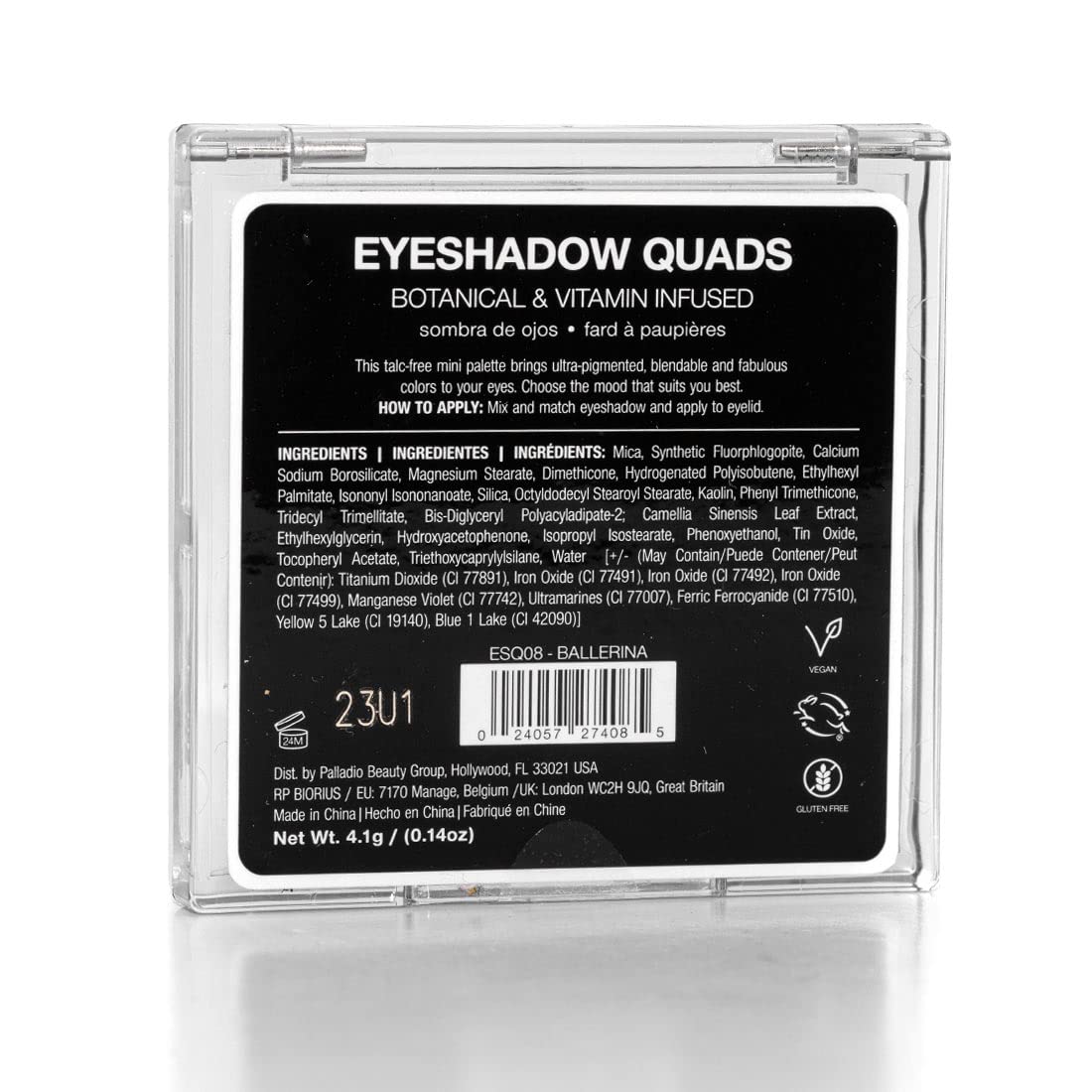 Pigmented Matte Metallic Shimmer Eyeshadow Palette T2993