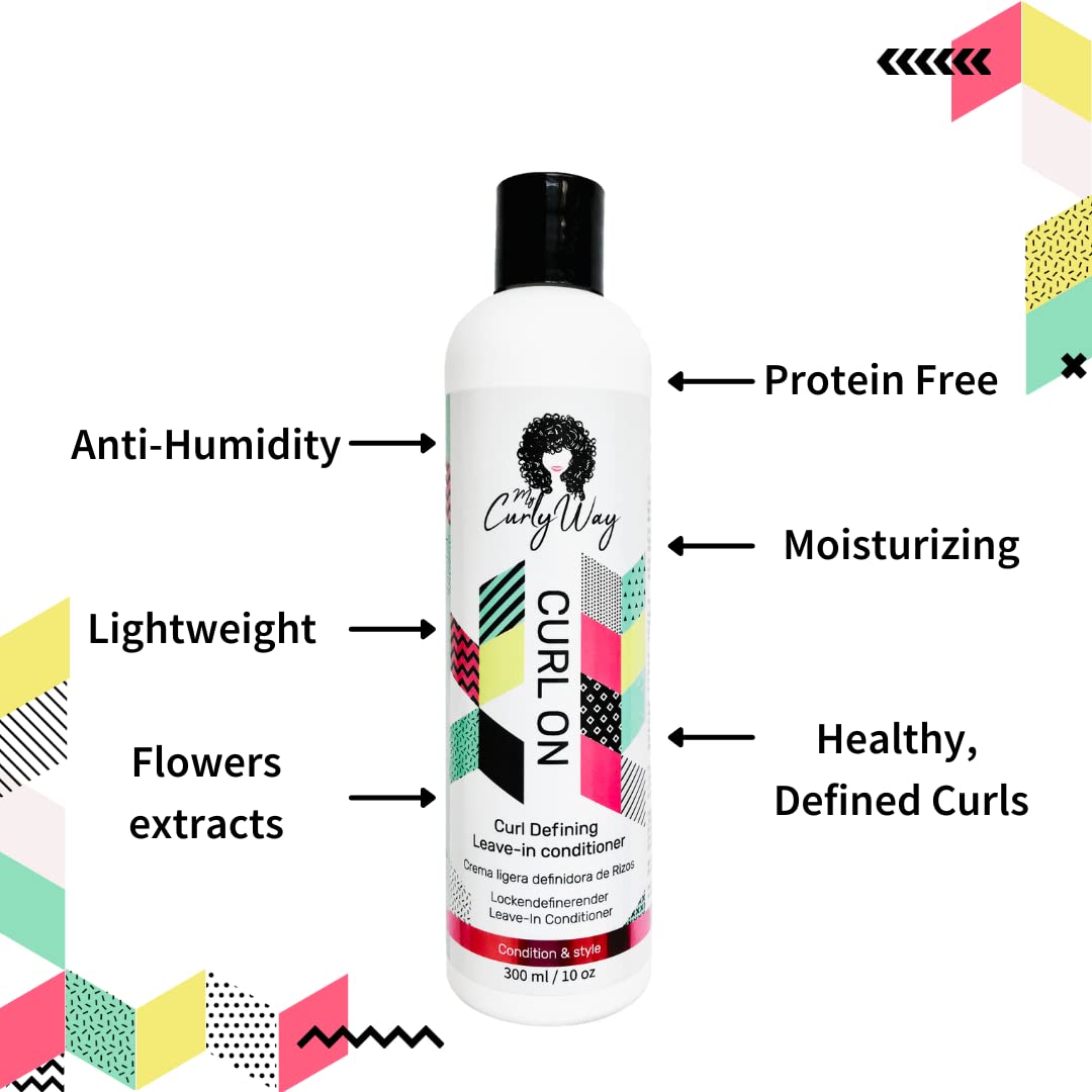 10 Oz Vegan Leave In Conditioner for Curly Hair A955310