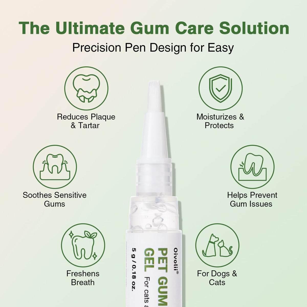 Cat Gum Care Pen with Soft Brush Tip J942340