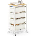 Slim Rolling Cart with 4 Drawers B700598