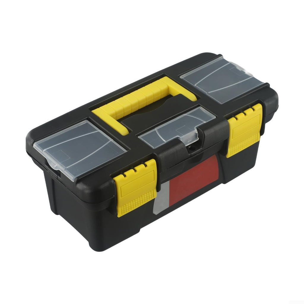 10-Inch Plastic Tool Box with Reinforced Handle and Secure Latches S405