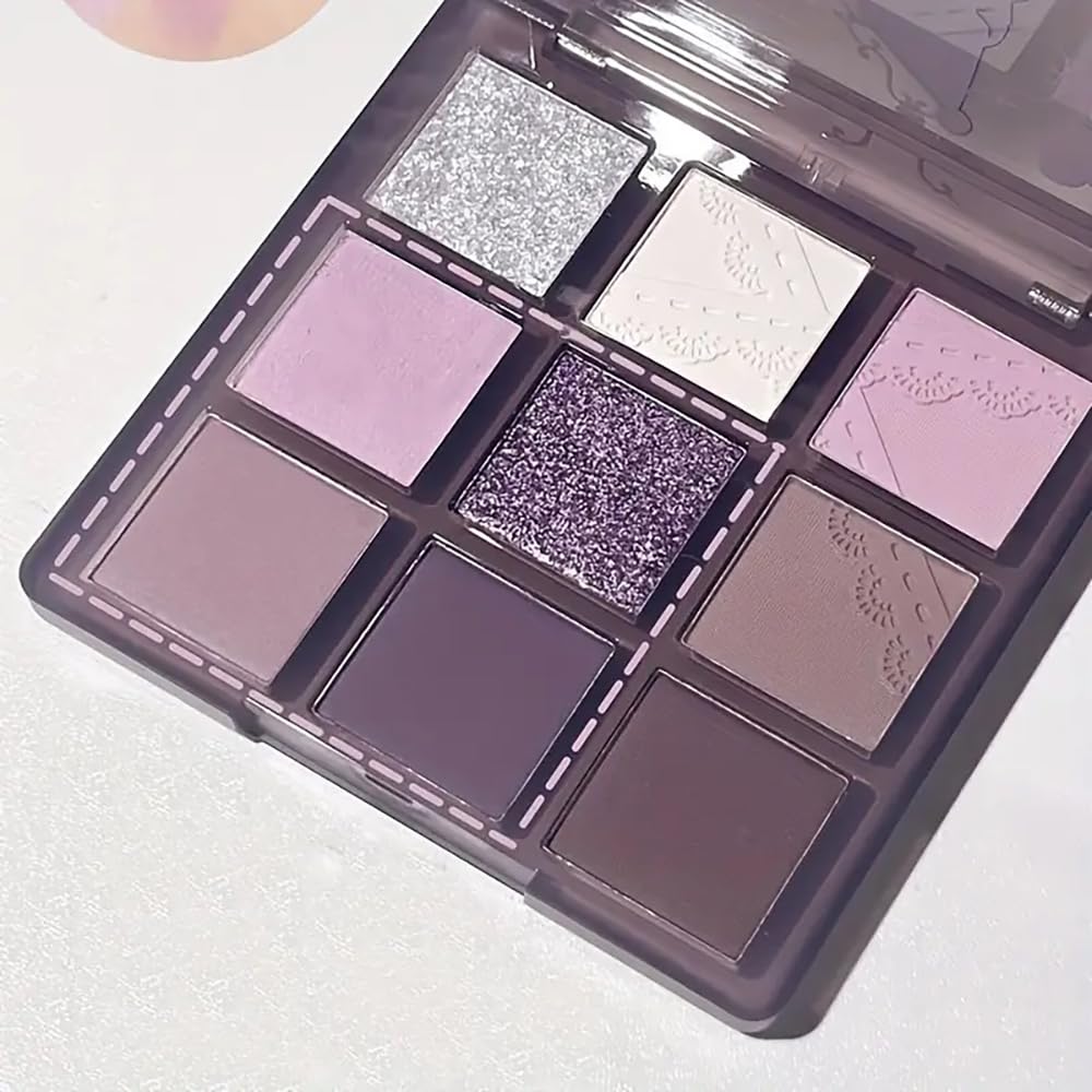 Taupe Eyeshadow Palette Set Matte Glitter Shimmer Natural Finish G18613
