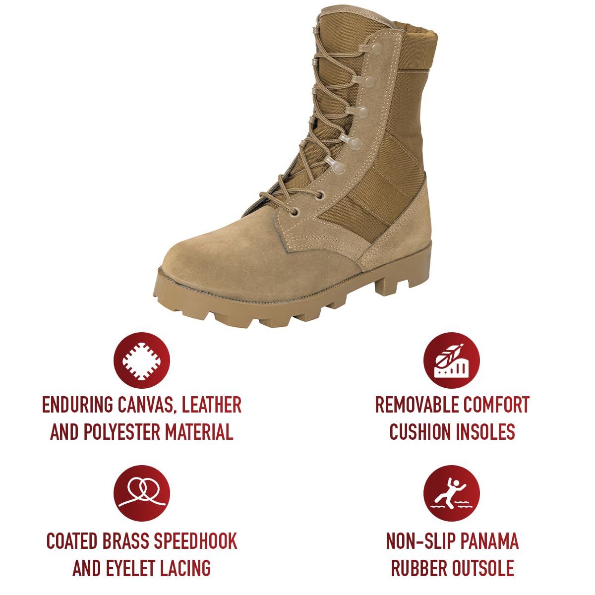 Leather Suede 8" High Boots X29299