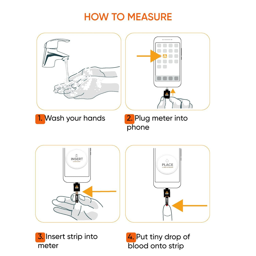 Blood Glucose Test Strips 100 Count Y4814