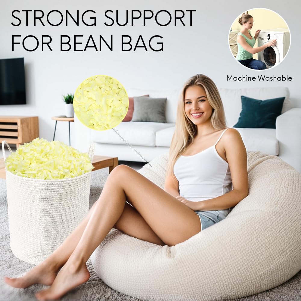 5LBS Shredded Memory Foam Bean Bag Filler I63157
