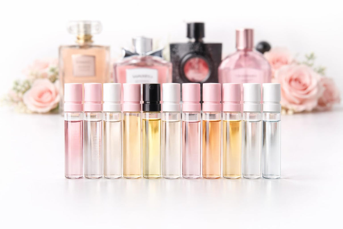 Perfume Discovery Set 10-Piece Fragrance Mini Vial Sampler Kit Q6630