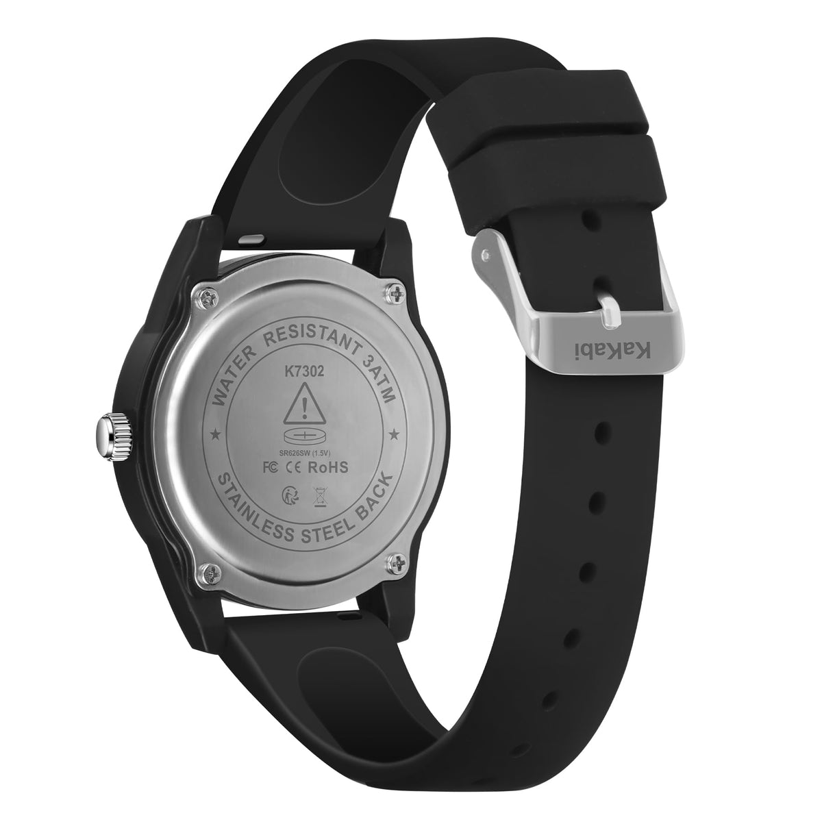 Mens Womens Quartz Silicone Strap Military Wristwatch O4593