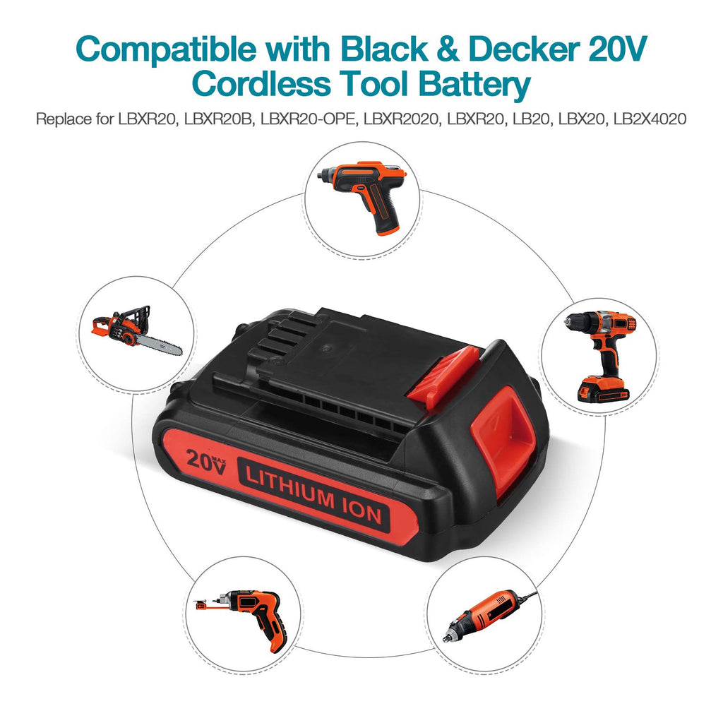 20V Lithium Battery and Charger J832451