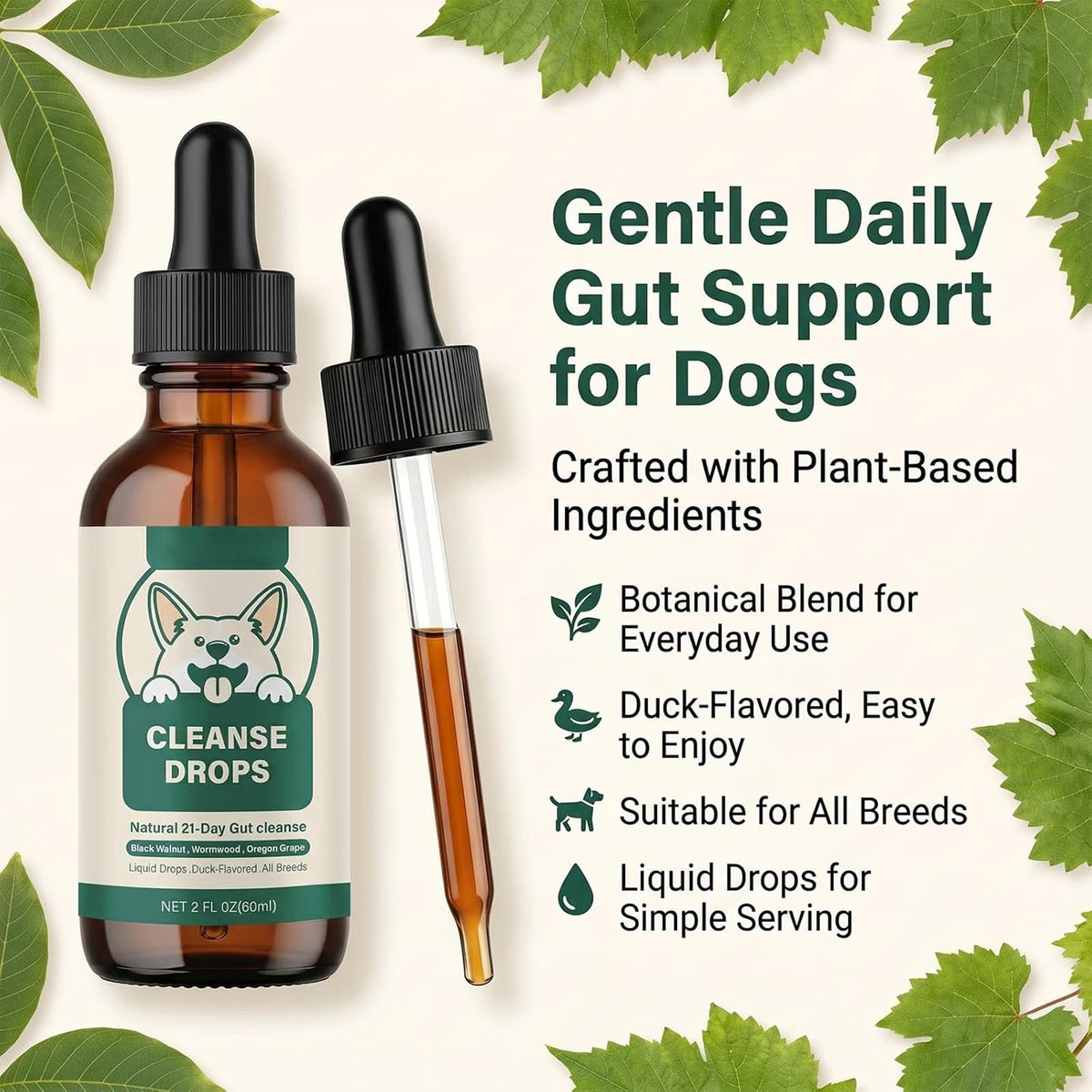 Triple Probiotics Supplement Drops 60 ML G664