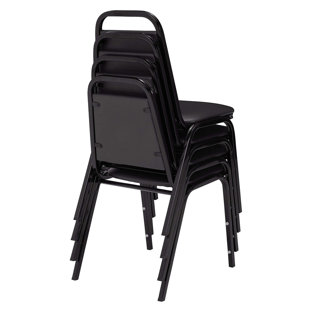 Vinyl Stacking Chair, 4/Pack E8709
