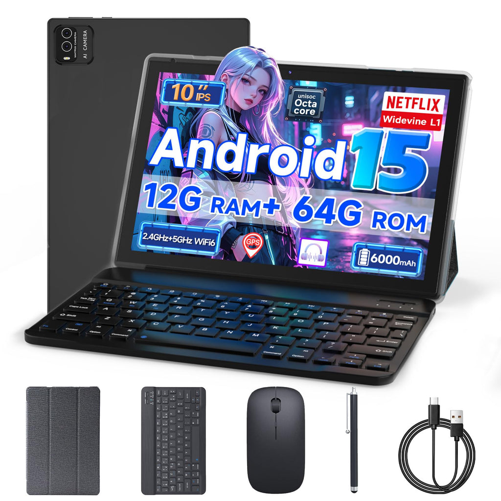 10 inch Tablet with Keyboard Q2730