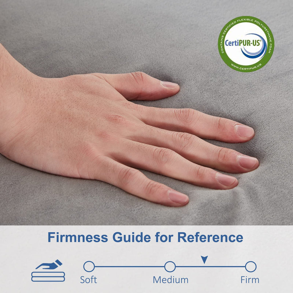 3.95" Full Memory Foam Folding Topper with Storage Bag F5529