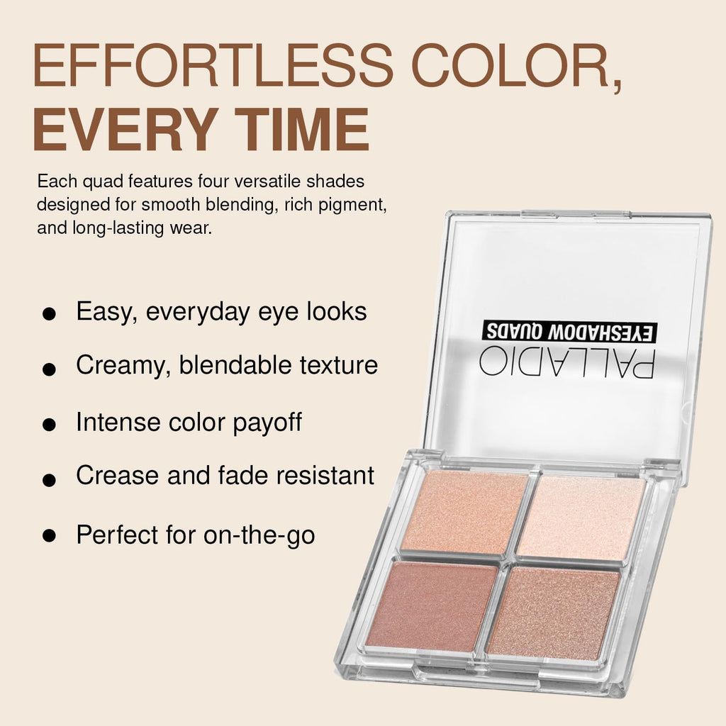 Pigmented Matte Metallic Shimmer Eyeshadow Palette T2993