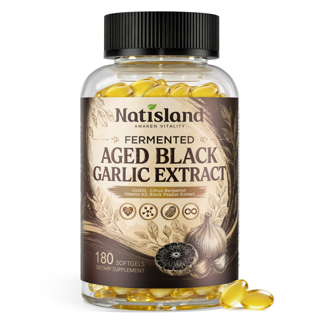 Odorless Black Garlic Extract Softgels P308410