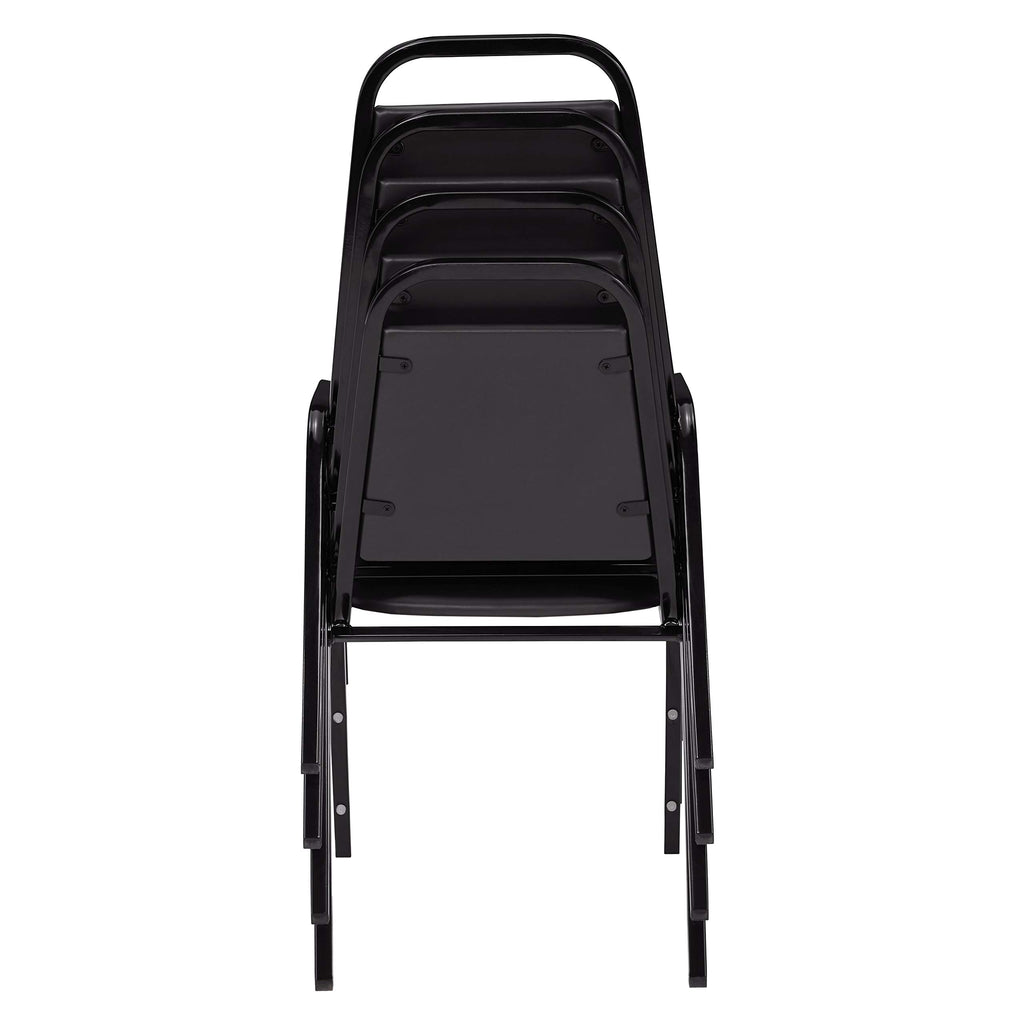 Vinyl Stacking Chair, 4/Pack E8709