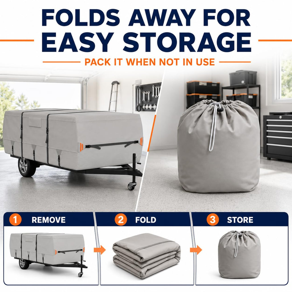 420D Oxford Folding Camper Cover Q8048