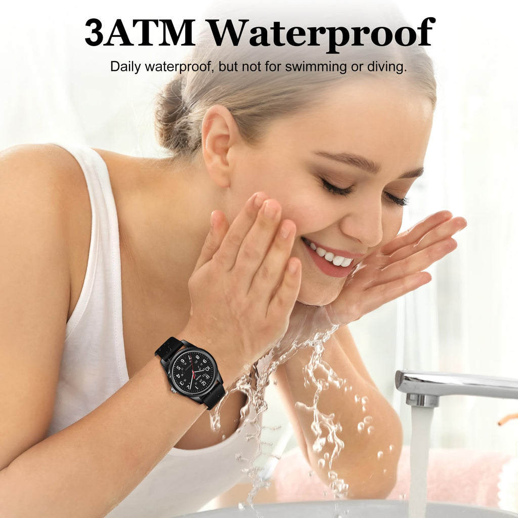Mens Womens Quartz Silicone Strap Military Wristwatch O4593